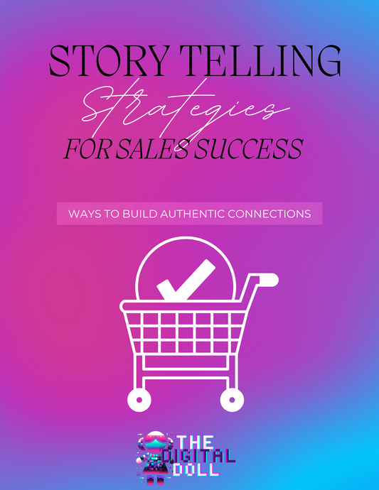 “Storytelling Strategies for Sales Success” guide W/Resell rights