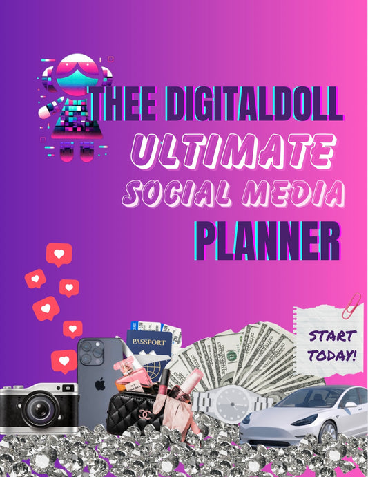 “The Ultimate Social Media Planner” DFY product W/resell rights